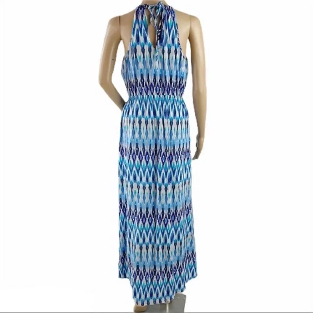 ✨ Athleta Sunset Halter Maxi Dress✨ - Picture 4 of 9